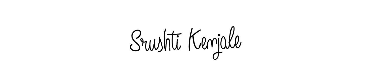 Once you've used our free online signature maker to create your best signature Angelique-Rose-font-FFP style, it's time to enjoy all of the benefits that Srushti Kenjale name signing documents. Srushti Kenjale signature style 5 images and pictures png