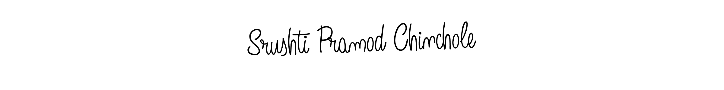 Check out images of Autograph of Srushti Pramod Chinchole name. Actor Srushti Pramod Chinchole Signature Style. Angelique-Rose-font-FFP is a professional sign style online. Srushti Pramod Chinchole signature style 5 images and pictures png