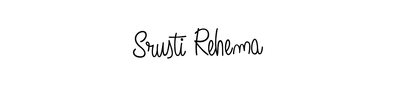 Here are the top 10 professional signature styles for the name Srusti Rehema. These are the best autograph styles you can use for your name. Srusti Rehema signature style 5 images and pictures png