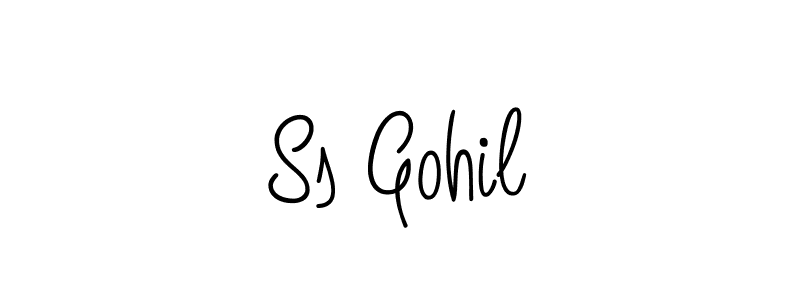 Check out images of Autograph of Ss Gohil name. Actor Ss Gohil Signature Style. Angelique-Rose-font-FFP is a professional sign style online. Ss Gohil signature style 5 images and pictures png