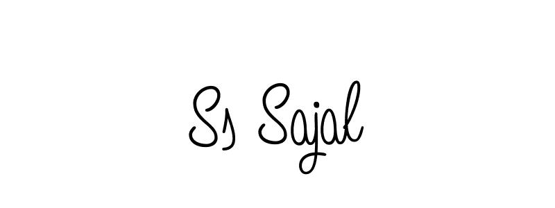 Also You can easily find your signature by using the search form. We will create Ss Sajal name handwritten signature images for you free of cost using Angelique-Rose-font-FFP sign style. Ss Sajal signature style 5 images and pictures png