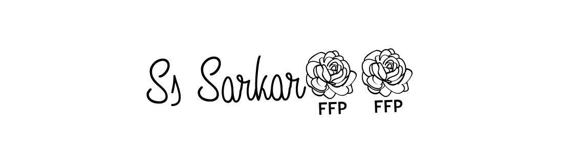 This is the best signature style for the Ss Sarkar01 name. Also you like these signature font (Angelique-Rose-font-FFP). Mix name signature. Ss Sarkar01 signature style 5 images and pictures png