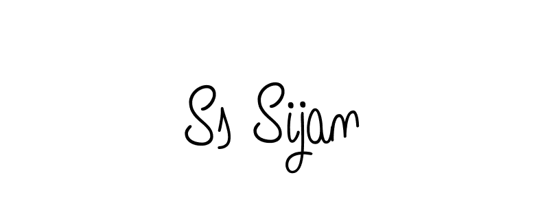 How to make Ss Sijan signature? Angelique-Rose-font-FFP is a professional autograph style. Create handwritten signature for Ss Sijan name. Ss Sijan signature style 5 images and pictures png