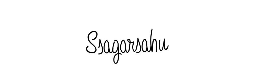 Ssagarsahu stylish signature style. Best Handwritten Sign (Angelique-Rose-font-FFP) for my name. Handwritten Signature Collection Ideas for my name Ssagarsahu. Ssagarsahu signature style 5 images and pictures png