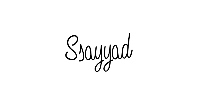 Once you've used our free online signature maker to create your best signature Angelique-Rose-font-FFP style, it's time to enjoy all of the benefits that Ssayyad name signing documents. Ssayyad signature style 5 images and pictures png