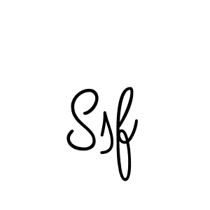 Ssf stylish signature style. Best Handwritten Sign (Angelique-Rose-font-FFP) for my name. Handwritten Signature Collection Ideas for my name Ssf. Ssf signature style 5 images and pictures png