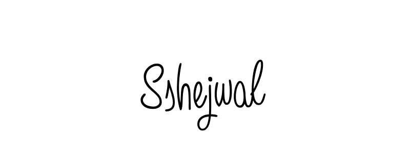 How to Draw Sshejwal signature style? Angelique-Rose-font-FFP is a latest design signature styles for name Sshejwal. Sshejwal signature style 5 images and pictures png