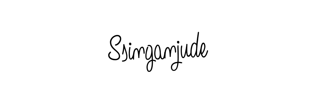 Once you've used our free online signature maker to create your best signature Angelique-Rose-font-FFP style, it's time to enjoy all of the benefits that Ssinganjude name signing documents. Ssinganjude signature style 5 images and pictures png
