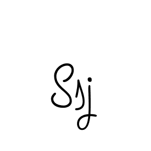 You should practise on your own different ways (Angelique-Rose-font-FFP) to write your name (Ssj) in signature. don't let someone else do it for you. Ssj signature style 5 images and pictures png