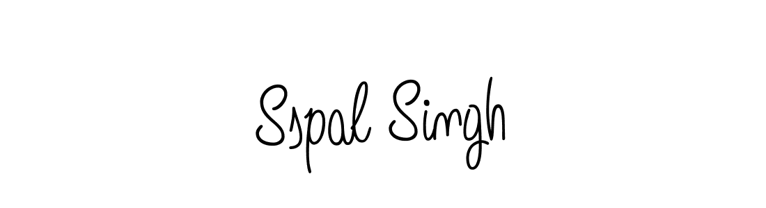 How to make Sspal Singh signature? Angelique-Rose-font-FFP is a professional autograph style. Create handwritten signature for Sspal Singh name. Sspal Singh signature style 5 images and pictures png