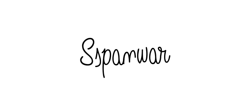 Sspanwar stylish signature style. Best Handwritten Sign (Angelique-Rose-font-FFP) for my name. Handwritten Signature Collection Ideas for my name Sspanwar. Sspanwar signature style 5 images and pictures png