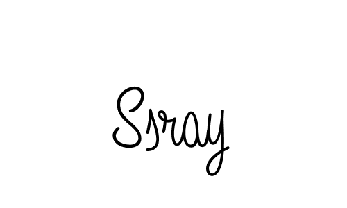 Ssray stylish signature style. Best Handwritten Sign (Angelique-Rose-font-FFP) for my name. Handwritten Signature Collection Ideas for my name Ssray. Ssray signature style 5 images and pictures png