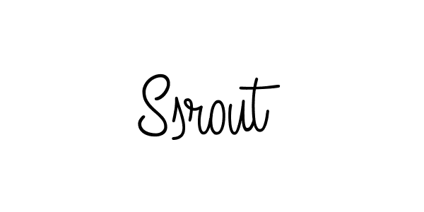 How to make Ssrout name signature. Use Angelique-Rose-font-FFP style for creating short signs online. This is the latest handwritten sign. Ssrout signature style 5 images and pictures png