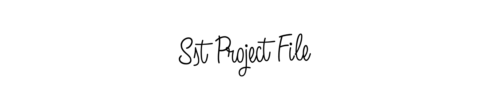 Create a beautiful signature design for name Sst Project File. With this signature (Angelique-Rose-font-FFP) fonts, you can make a handwritten signature for free. Sst Project File signature style 5 images and pictures png