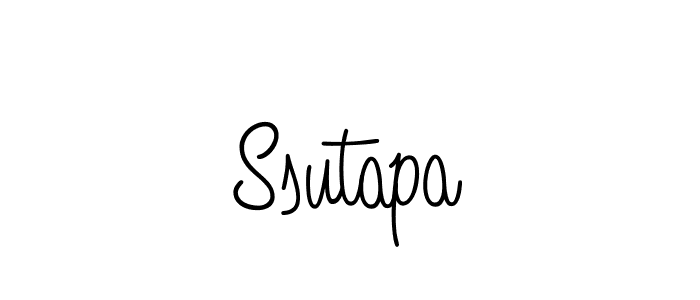 Once you've used our free online signature maker to create your best signature Angelique-Rose-font-FFP style, it's time to enjoy all of the benefits that Ssutapa name signing documents. Ssutapa signature style 5 images and pictures png