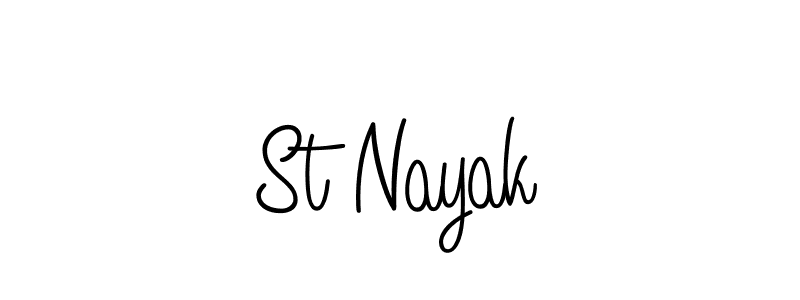 Angelique-Rose-font-FFP is a professional signature style that is perfect for those who want to add a touch of class to their signature. It is also a great choice for those who want to make their signature more unique. Get St Nayak name to fancy signature for free. St Nayak signature style 5 images and pictures png