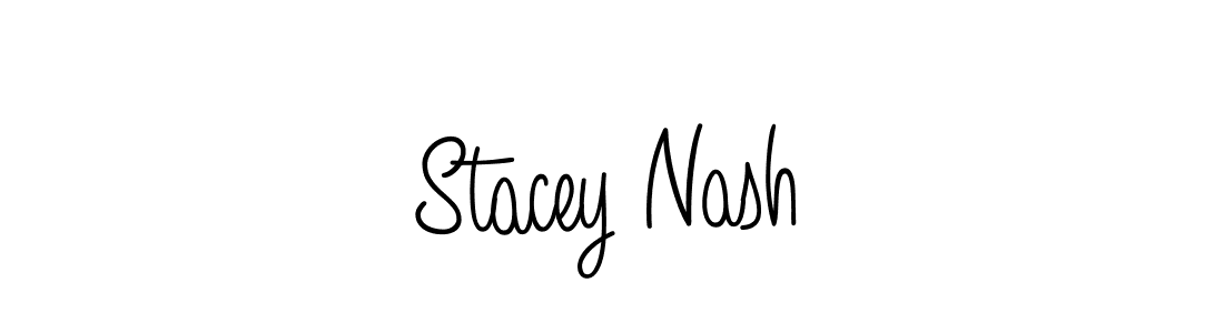 How to make Stacey Nash signature? Angelique-Rose-font-FFP is a professional autograph style. Create handwritten signature for Stacey Nash name. Stacey Nash signature style 5 images and pictures png