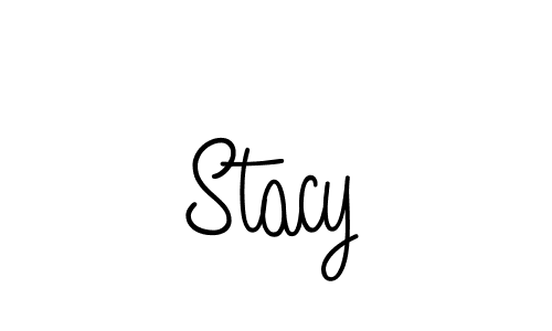 Stacy stylish signature style. Best Handwritten Sign (Angelique-Rose-font-FFP) for my name. Handwritten Signature Collection Ideas for my name Stacy. Stacy signature style 5 images and pictures png