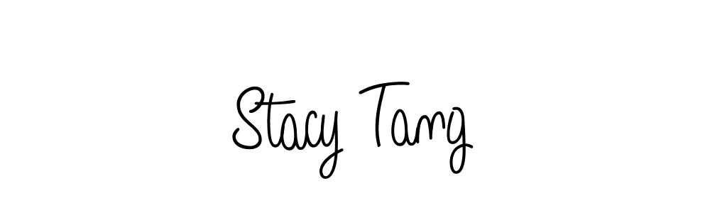 Make a beautiful signature design for name Stacy Tang. With this signature (Angelique-Rose-font-FFP) style, you can create a handwritten signature for free. Stacy Tang signature style 5 images and pictures png