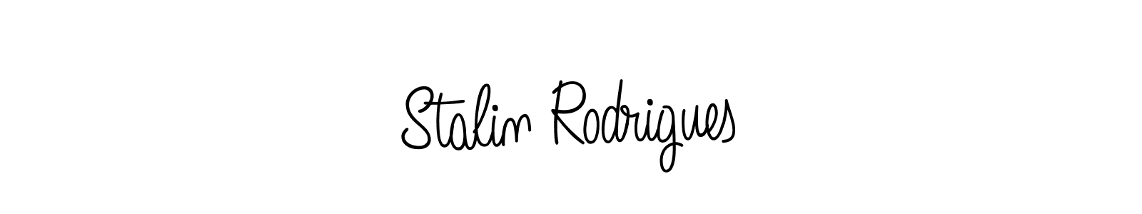 How to make Stalin Rodrigues name signature. Use Angelique-Rose-font-FFP style for creating short signs online. This is the latest handwritten sign. Stalin Rodrigues signature style 5 images and pictures png