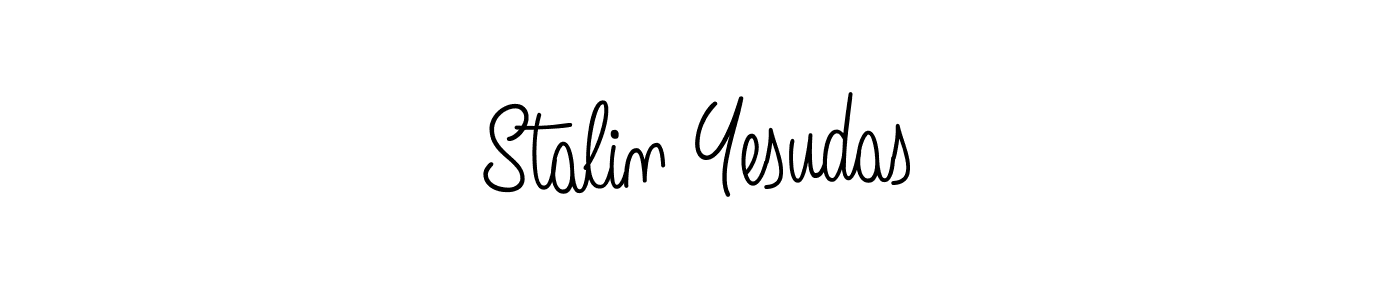Design your own signature with our free online signature maker. With this signature software, you can create a handwritten (Angelique-Rose-font-FFP) signature for name Stalin Yesudas. Stalin Yesudas signature style 5 images and pictures png