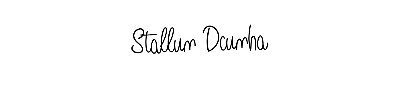 Make a short Stallun Dcunha signature style. Manage your documents anywhere anytime using Angelique-Rose-font-FFP. Create and add eSignatures, submit forms, share and send files easily. Stallun Dcunha signature style 5 images and pictures png