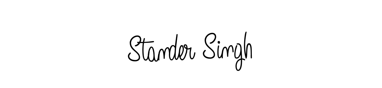 Also You can easily find your signature by using the search form. We will create Stander Singh name handwritten signature images for you free of cost using Angelique-Rose-font-FFP sign style. Stander Singh signature style 5 images and pictures png