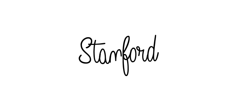How to make Stanford signature? Angelique-Rose-font-FFP is a professional autograph style. Create handwritten signature for Stanford name. Stanford signature style 5 images and pictures png