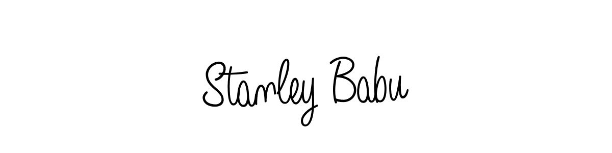 Here are the top 10 professional signature styles for the name Stanley Babu. These are the best autograph styles you can use for your name. Stanley Babu signature style 5 images and pictures png