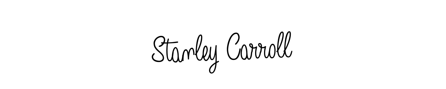 How to make Stanley Carroll signature? Angelique-Rose-font-FFP is a professional autograph style. Create handwritten signature for Stanley Carroll name. Stanley Carroll signature style 5 images and pictures png