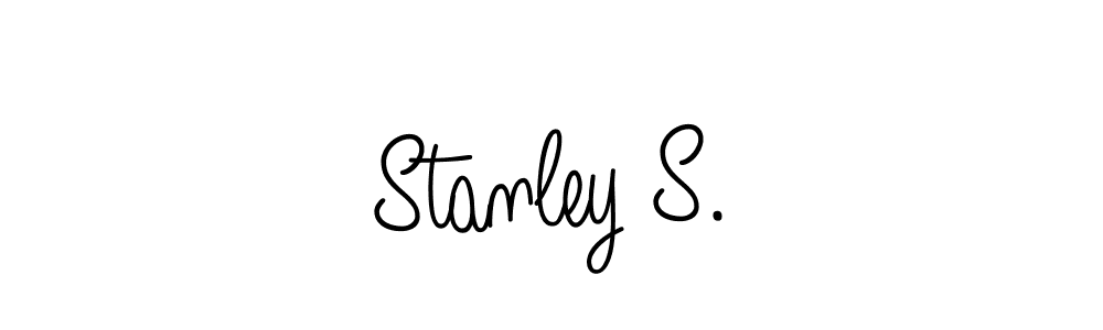 How to make Stanley S. name signature. Use Angelique-Rose-font-FFP style for creating short signs online. This is the latest handwritten sign. Stanley S. signature style 5 images and pictures png