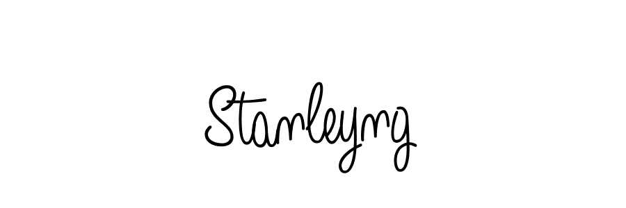 How to make Stanleyng name signature. Use Angelique-Rose-font-FFP style for creating short signs online. This is the latest handwritten sign. Stanleyng signature style 5 images and pictures png