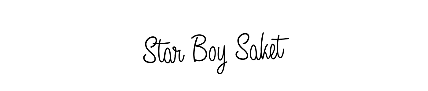 Make a beautiful signature design for name Star Boy Saket. Use this online signature maker to create a handwritten signature for free. Star Boy Saket signature style 5 images and pictures png