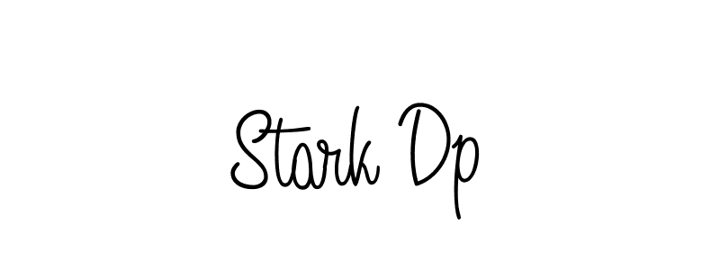 How to make Stark Dp signature? Angelique-Rose-font-FFP is a professional autograph style. Create handwritten signature for Stark Dp name. Stark Dp signature style 5 images and pictures png
