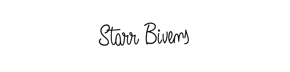 Design your own signature with our free online signature maker. With this signature software, you can create a handwritten (Angelique-Rose-font-FFP) signature for name Starr Bivens. Starr Bivens signature style 5 images and pictures png