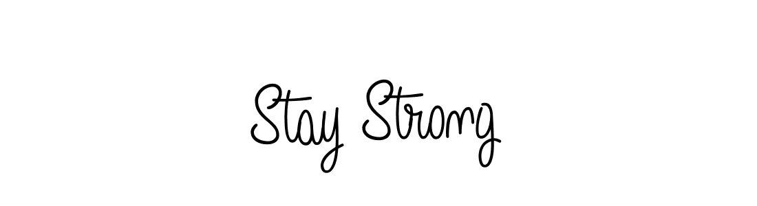 Best and Professional Signature Style for Stay Strong. Angelique-Rose-font-FFP Best Signature Style Collection. Stay Strong signature style 5 images and pictures png