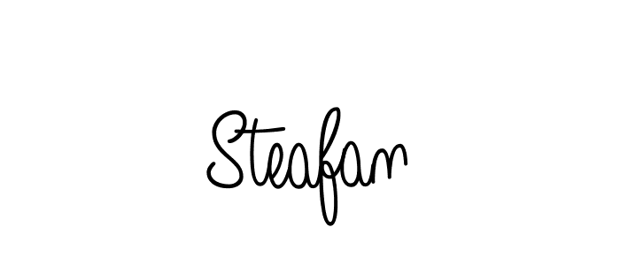 How to make Steafan signature? Angelique-Rose-font-FFP is a professional autograph style. Create handwritten signature for Steafan name. Steafan signature style 5 images and pictures png