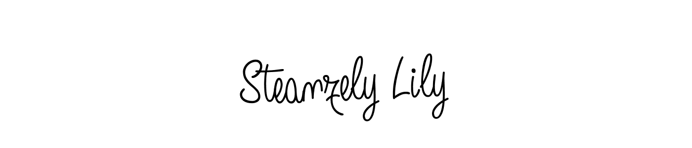 Make a beautiful signature design for name Steanzely Lily. Use this online signature maker to create a handwritten signature for free. Steanzely Lily signature style 5 images and pictures png