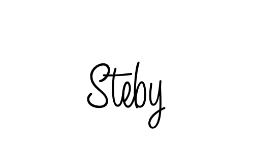 Also You can easily find your signature by using the search form. We will create Steby name handwritten signature images for you free of cost using Angelique-Rose-font-FFP sign style. Steby signature style 5 images and pictures png