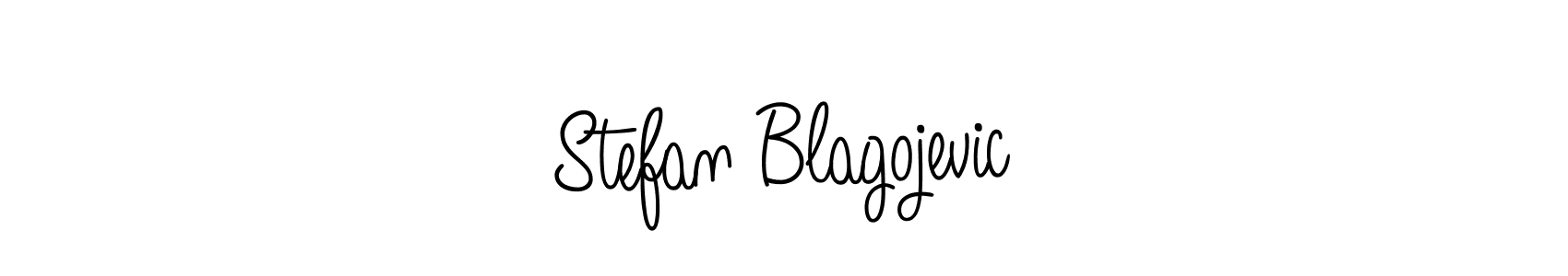 if you are searching for the best signature style for your name Stefan Blagojevic. so please give up your signature search. here we have designed multiple signature styles  using Angelique-Rose-font-FFP. Stefan Blagojevic signature style 5 images and pictures png