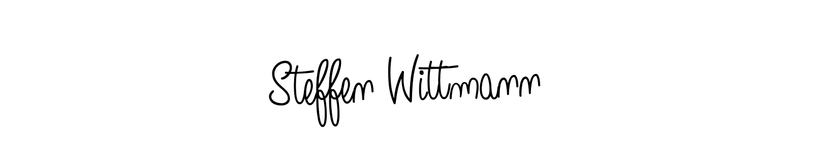 Also we have Steffen Wittmann name is the best signature style. Create professional handwritten signature collection using Angelique-Rose-font-FFP autograph style. Steffen Wittmann signature style 5 images and pictures png