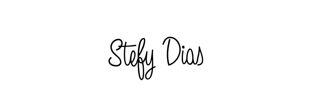 How to make Stefy Dias name signature. Use Angelique-Rose-font-FFP style for creating short signs online. This is the latest handwritten sign. Stefy Dias signature style 5 images and pictures png