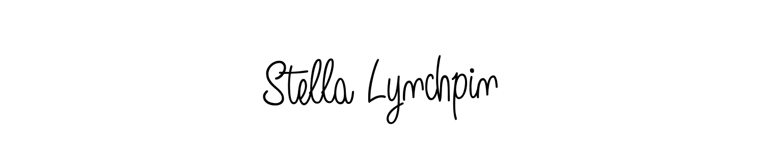 if you are searching for the best signature style for your name Stella Lynchpin. so please give up your signature search. here we have designed multiple signature styles  using Angelique-Rose-font-FFP. Stella Lynchpin signature style 5 images and pictures png