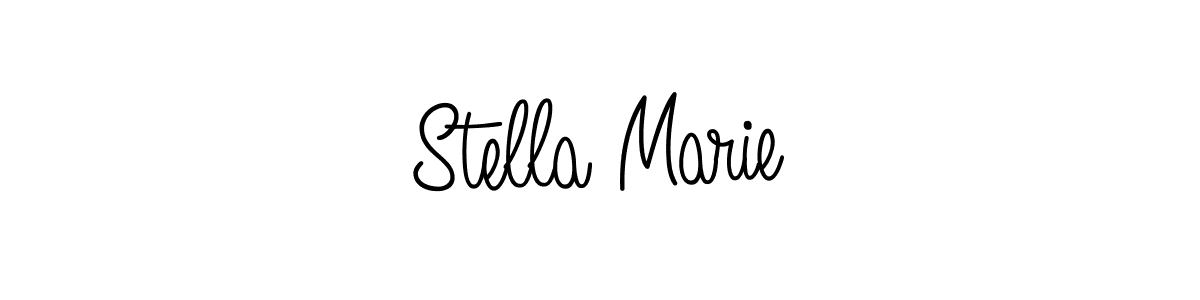 Here are the top 10 professional signature styles for the name Stella Marie. These are the best autograph styles you can use for your name. Stella Marie signature style 5 images and pictures png