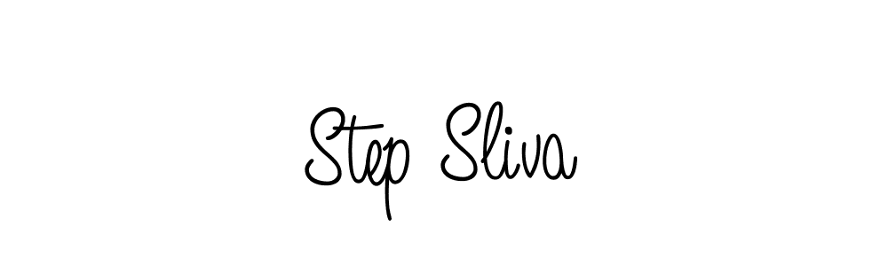 Make a beautiful signature design for name Step Sliva. With this signature (Angelique-Rose-font-FFP) style, you can create a handwritten signature for free. Step Sliva signature style 5 images and pictures png