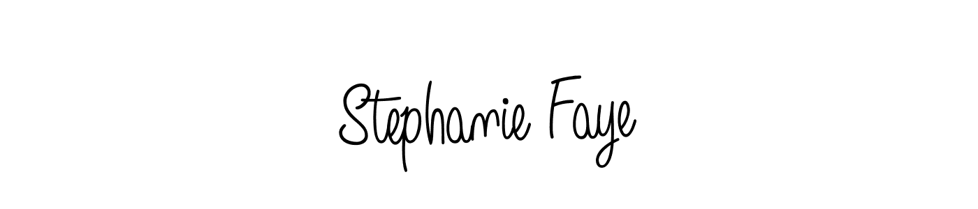 Also You can easily find your signature by using the search form. We will create Stephanie Faye name handwritten signature images for you free of cost using Angelique-Rose-font-FFP sign style. Stephanie Faye signature style 5 images and pictures png