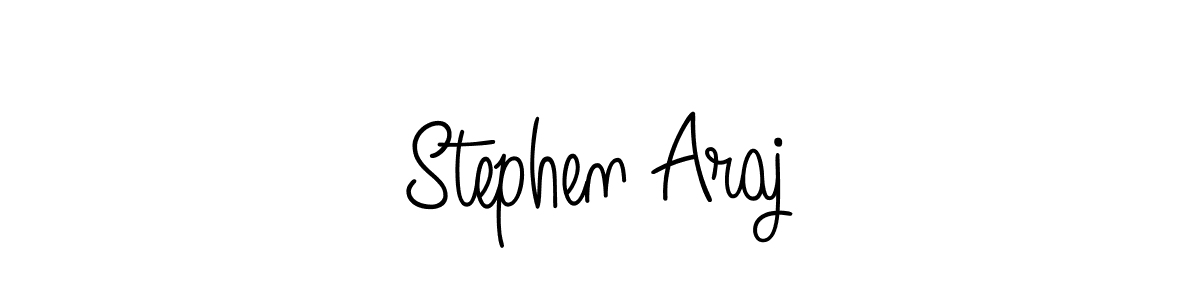 Also You can easily find your signature by using the search form. We will create Stephen Araj name handwritten signature images for you free of cost using Angelique-Rose-font-FFP sign style. Stephen Araj signature style 5 images and pictures png