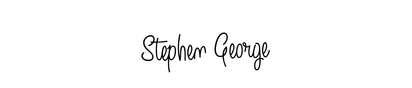 Angelique-Rose-font-FFP is a professional signature style that is perfect for those who want to add a touch of class to their signature. It is also a great choice for those who want to make their signature more unique. Get Stephen George name to fancy signature for free. Stephen George signature style 5 images and pictures png