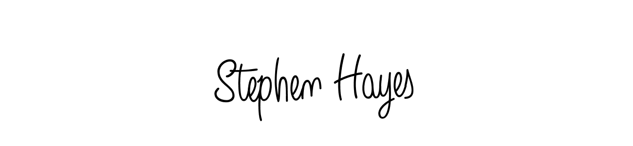 Create a beautiful signature design for name Stephen Hayes. With this signature (Angelique-Rose-font-FFP) fonts, you can make a handwritten signature for free. Stephen Hayes signature style 5 images and pictures png