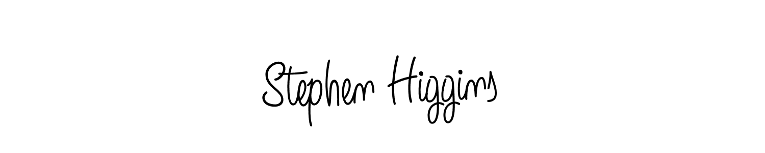 Also we have Stephen Higgins name is the best signature style. Create professional handwritten signature collection using Angelique-Rose-font-FFP autograph style. Stephen Higgins signature style 5 images and pictures png